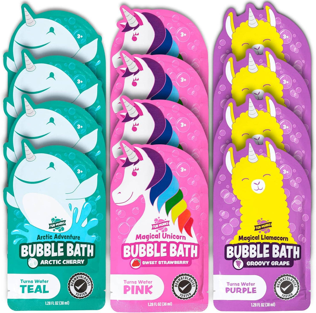 Tub Works® Magical Kids Bubble Bath - Options Available