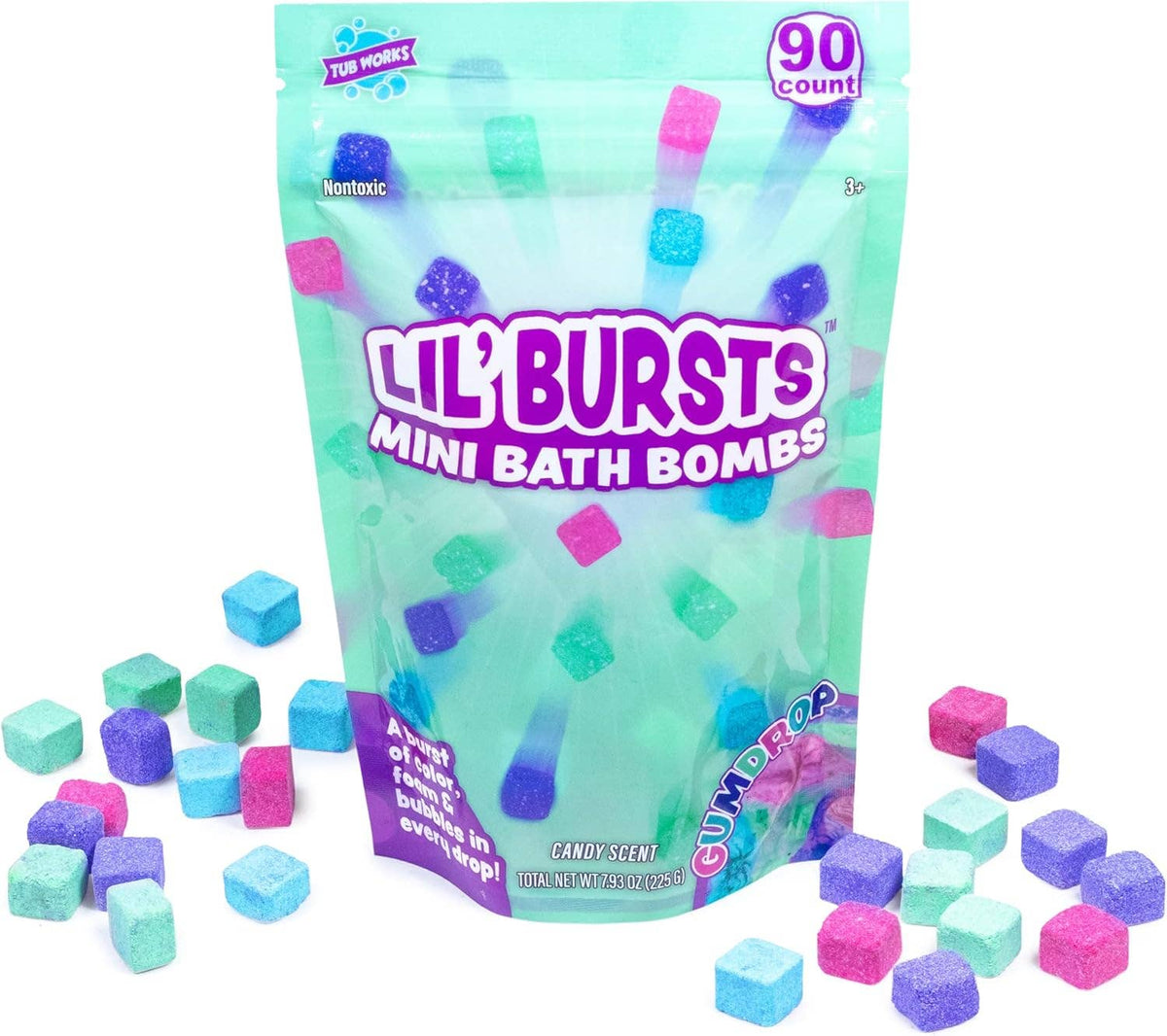 Tub Works® Lil' Bursts™ Mini Bath Bombs for Kids | Gumdrop