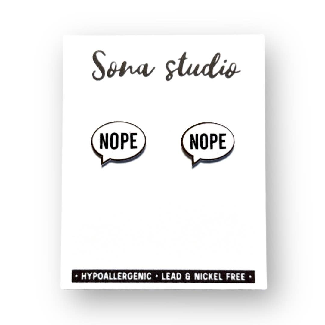 Nope Earrings