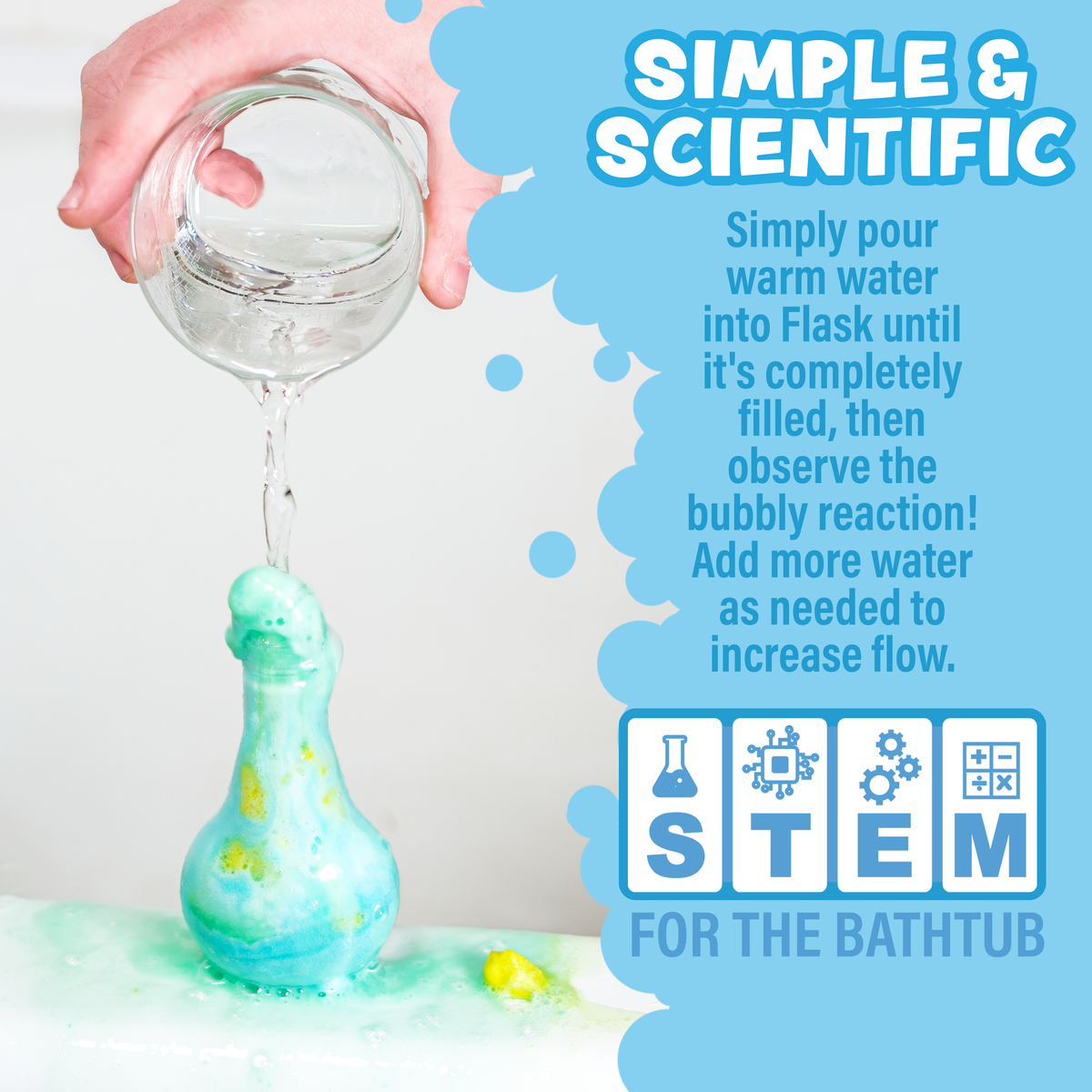 Tub Works® Kids Bath Bomb Potion™ - Options Available