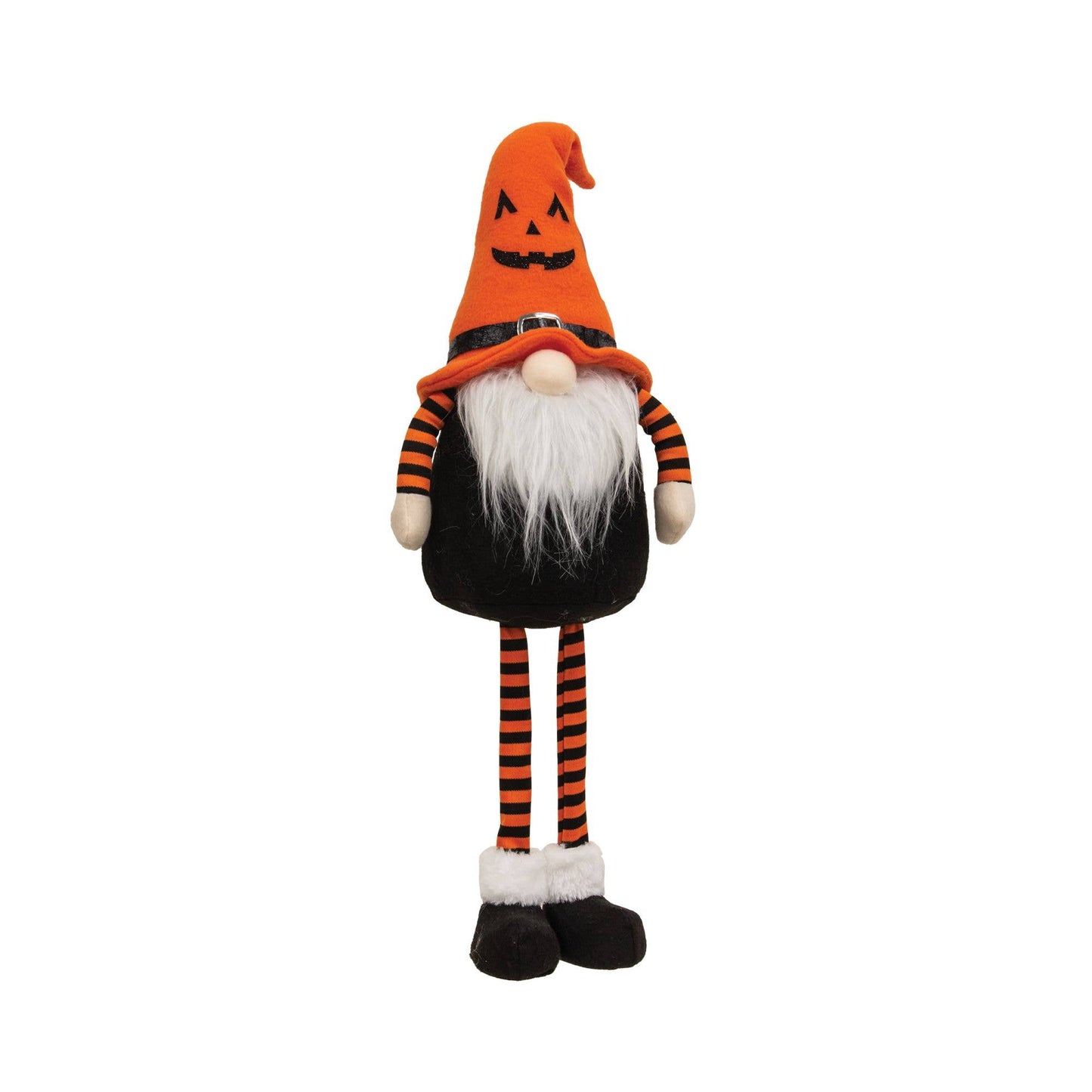 Halloween Pumpkin Standing Gnome