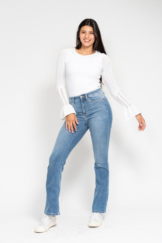 Judy Blue CORE HW Classic Contrast Wash Bootcut