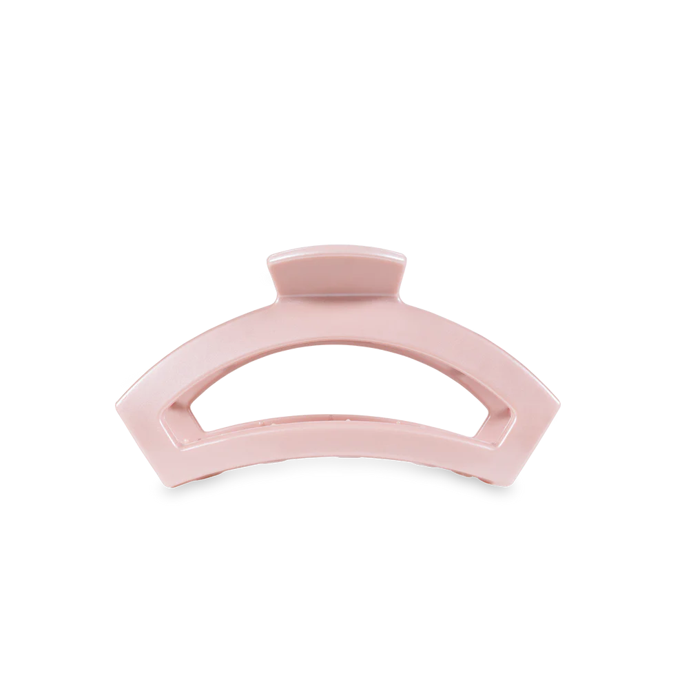 Open Pearly Pink Claw Hair Clip