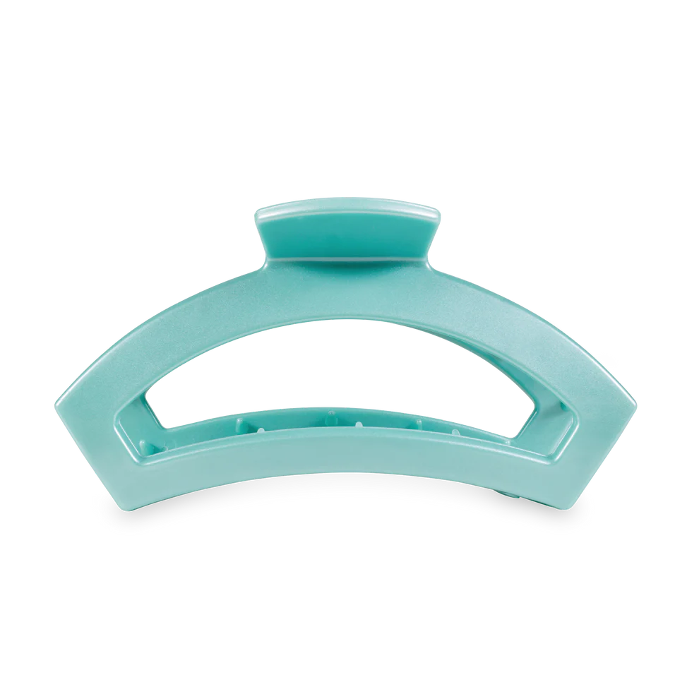 Open Totally Turquoise Claw Hair Clip