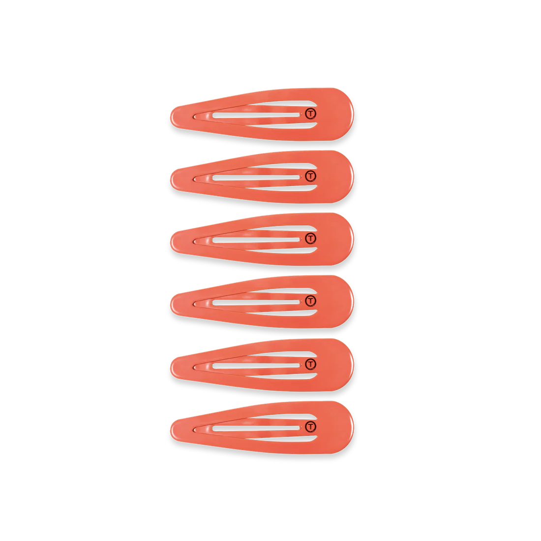 Coral Craze Snap Clips (6Ct)