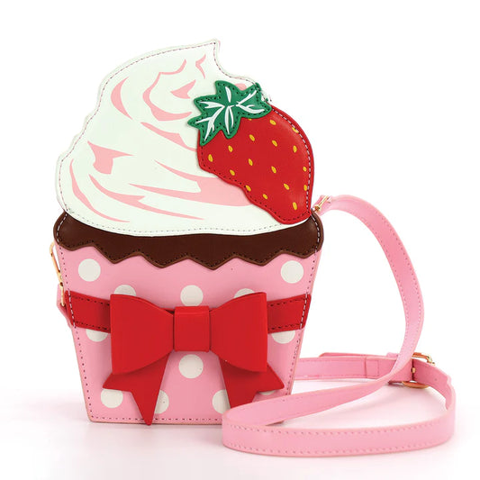 Strawberry Cupcake Body Bag