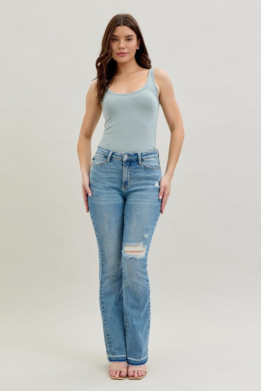 Judy Blue Mr Destroy & Released Hem Bootcut