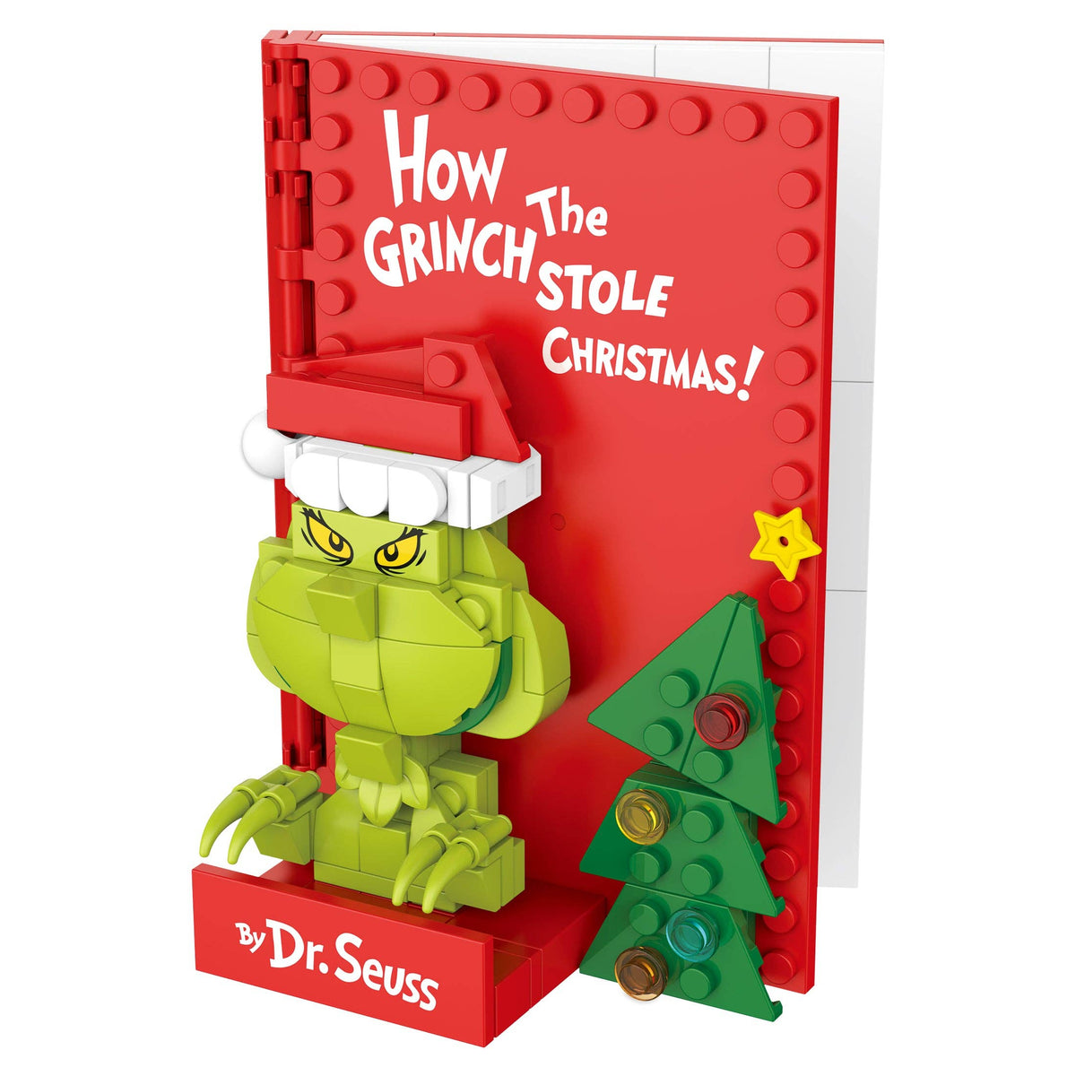 Grinch Stole Christmas 3D Book Building Set 133pc