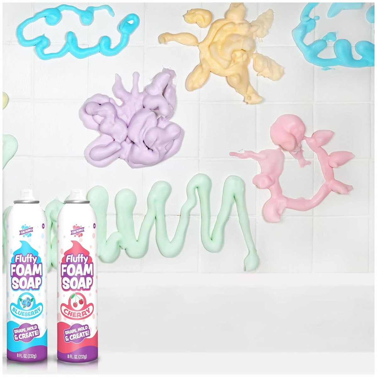 Tub Works® Fluffy Foam Soap - Options Available