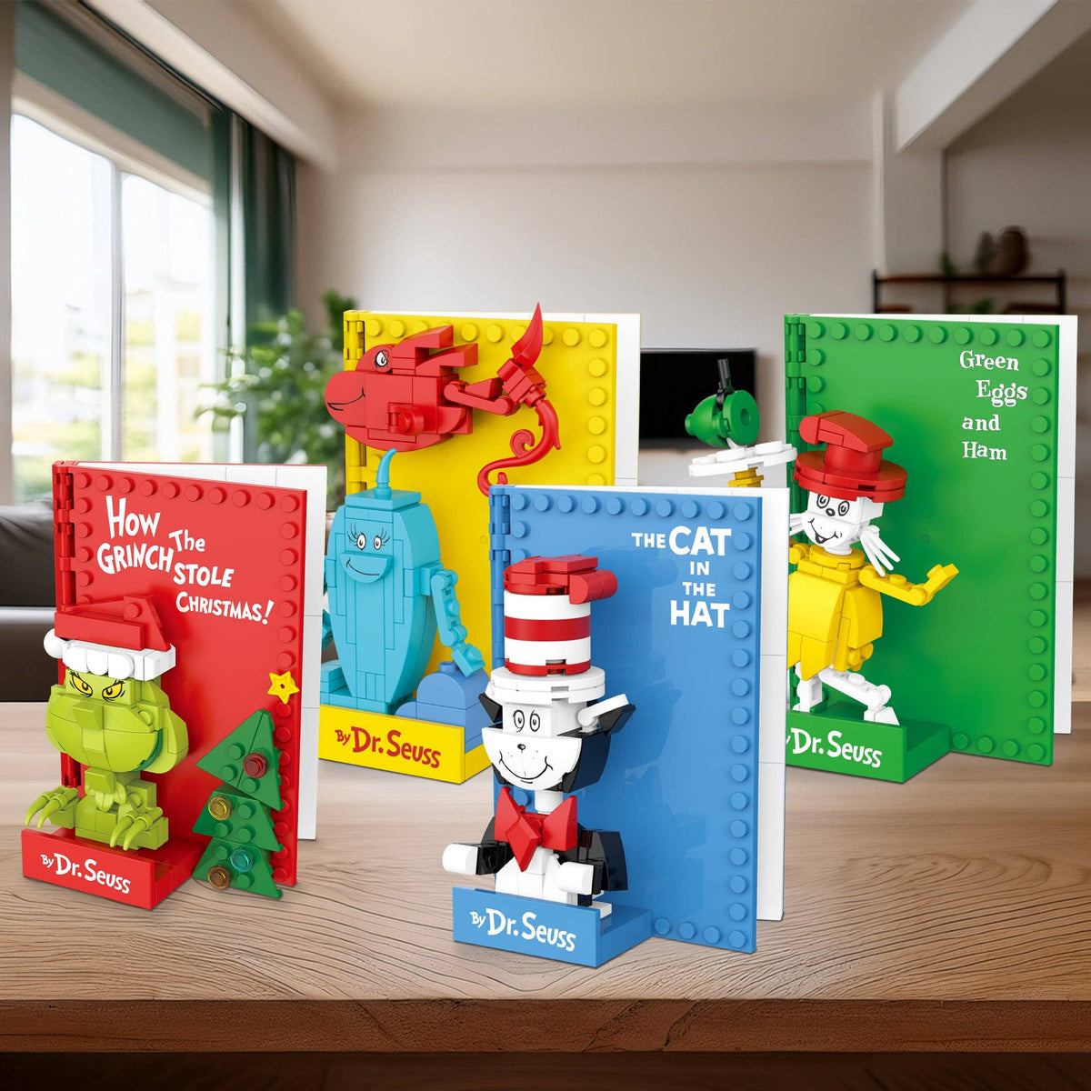 Grinch Stole Christmas 3D Book Building Set 133pc