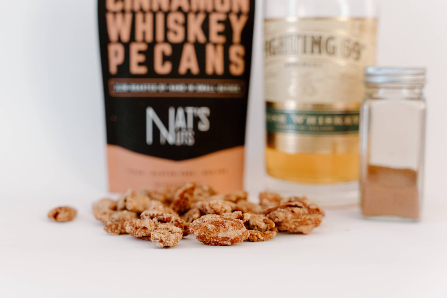 Cinnamon Whiskey Pecans | Gourmet Roasted Nuts