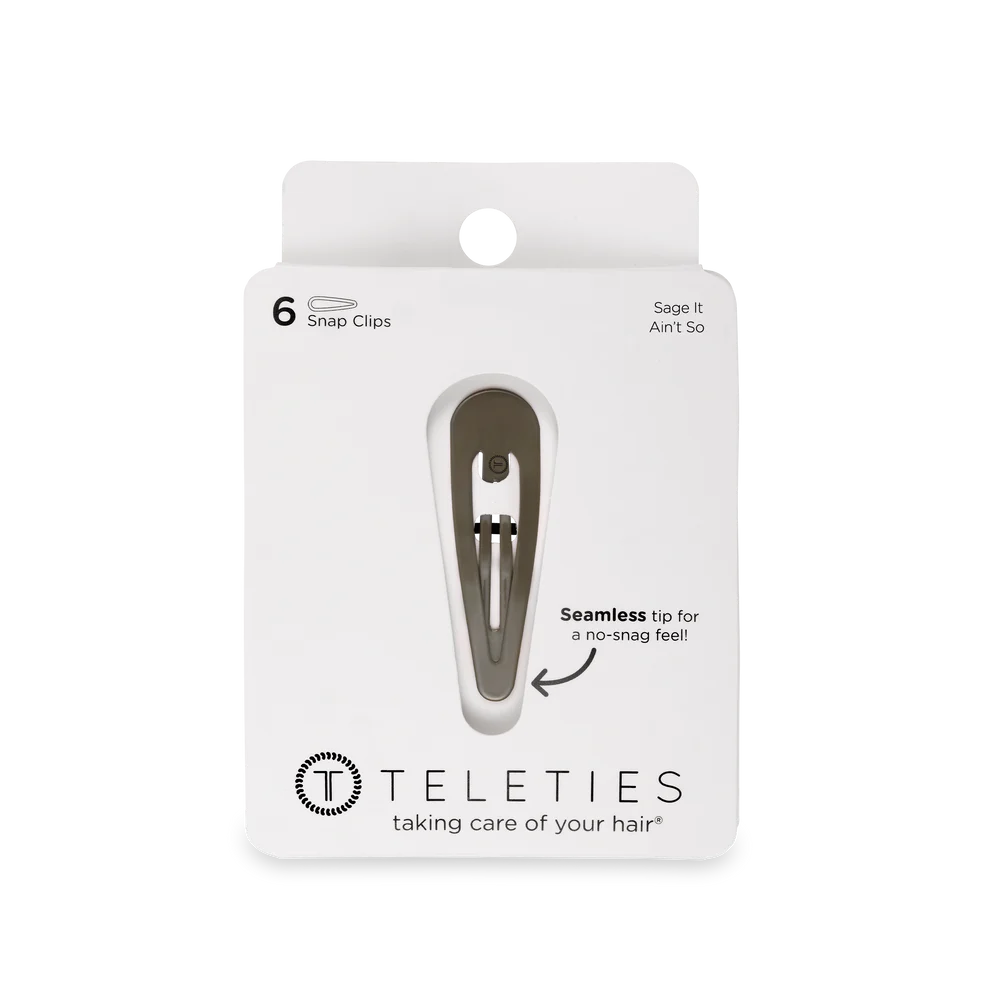 Sage It Ain't So Snap Clips (6Ct)