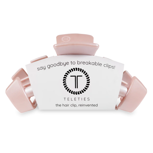 Classic Pearly Pink Claw Hair Clip