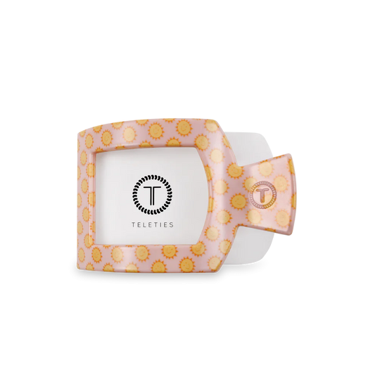 Sunny Days Flat Square Hair Clip