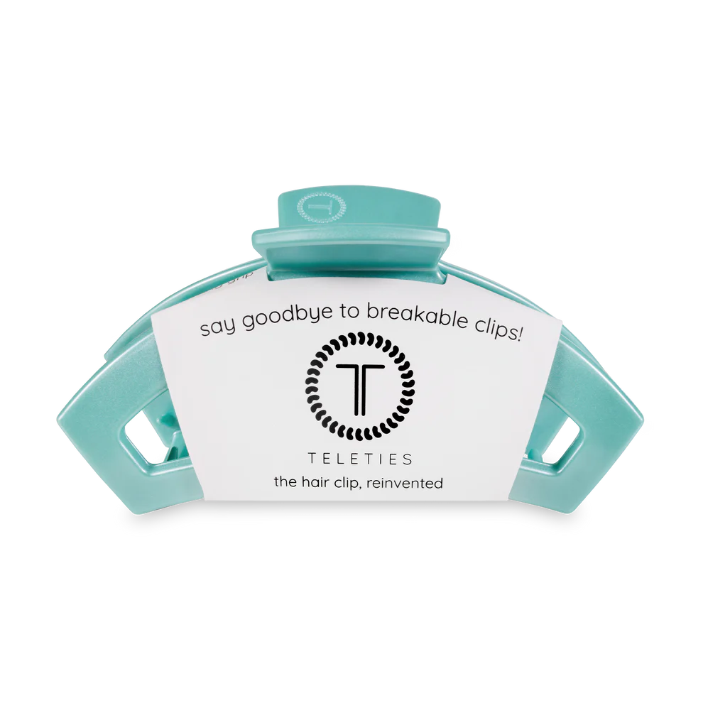 Open Totally Turquoise Claw Hair Clip