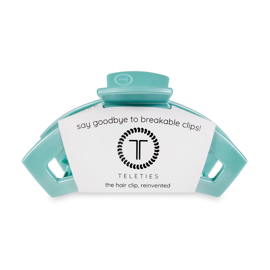Open Totally Turquoise Claw Hair Clip
