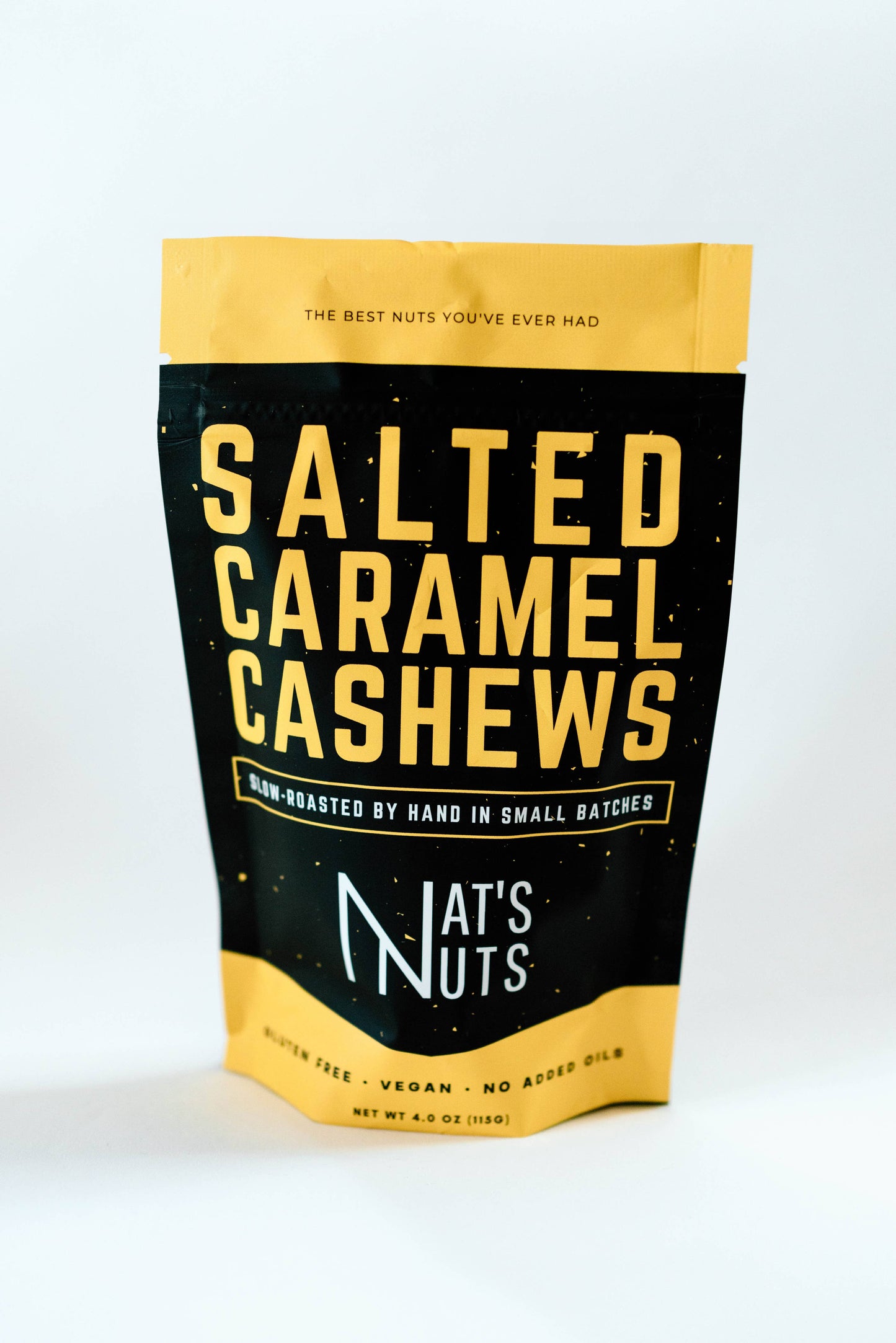 Salted Caramel Cashews | Gourmet Roasted Nuts