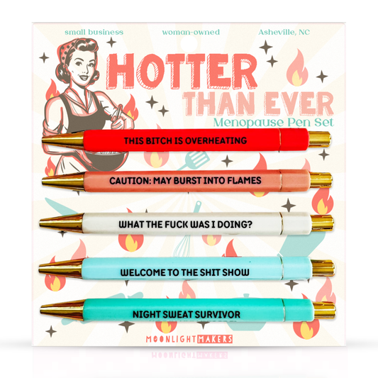 Hotter Than Ever - Menopause Pen Set