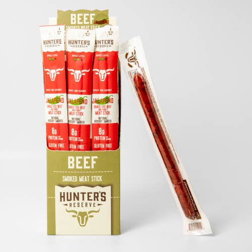 Jalapeño Grass Fed Beef Meat Sticks 