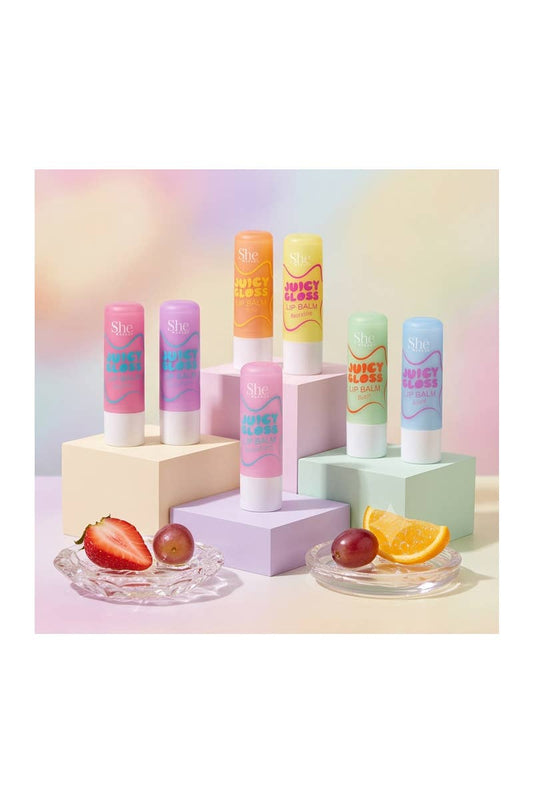 Juicy Fruits Gloss Lip Balm - Options Available
