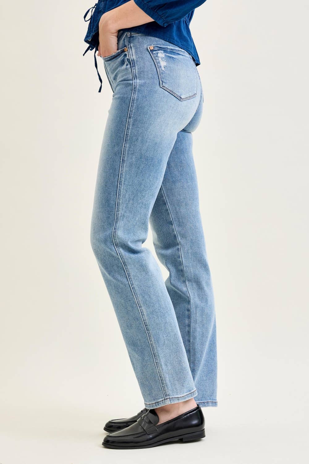 Judy Blue High Waist Straight Jeans