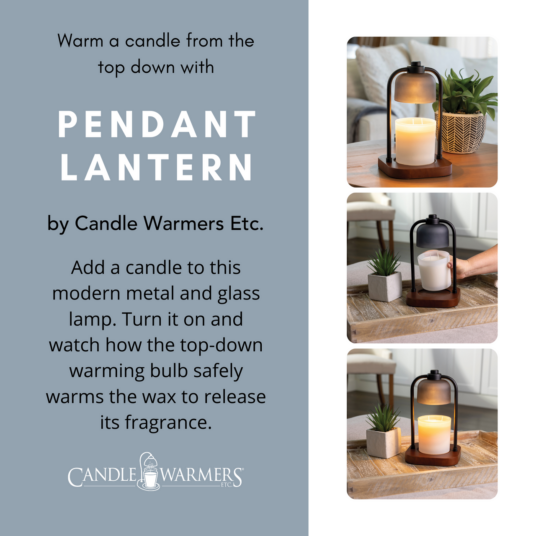 Pendent Candle Warmer Lantern