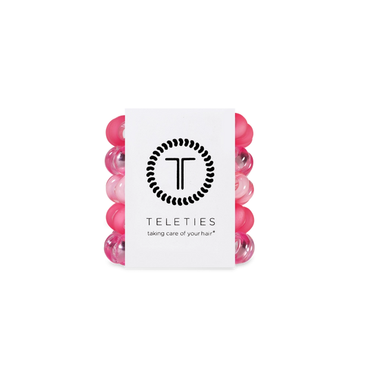 Spiral Coil Hair Ties | Tiny |  Pretty in Pink