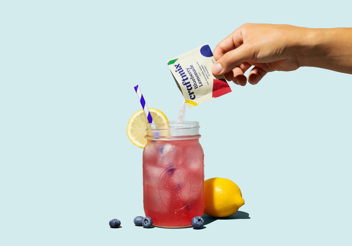 Blueberry Lemonade Cocktail Mixer - Single Packets