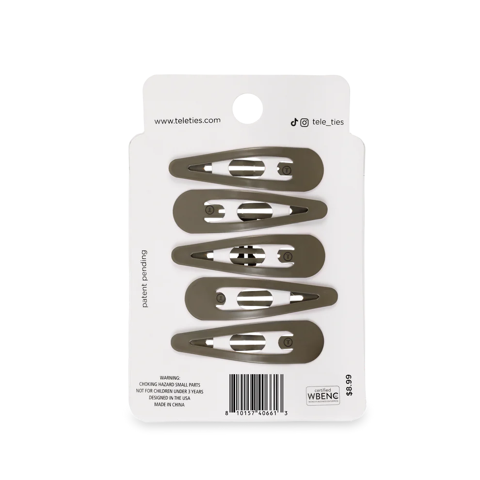 Sage It Ain't So Snap Clips (6Ct)