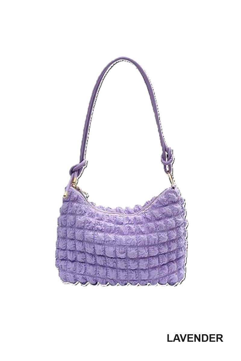 Cloud Puffy Pleated Crossbody Shoulder Bag