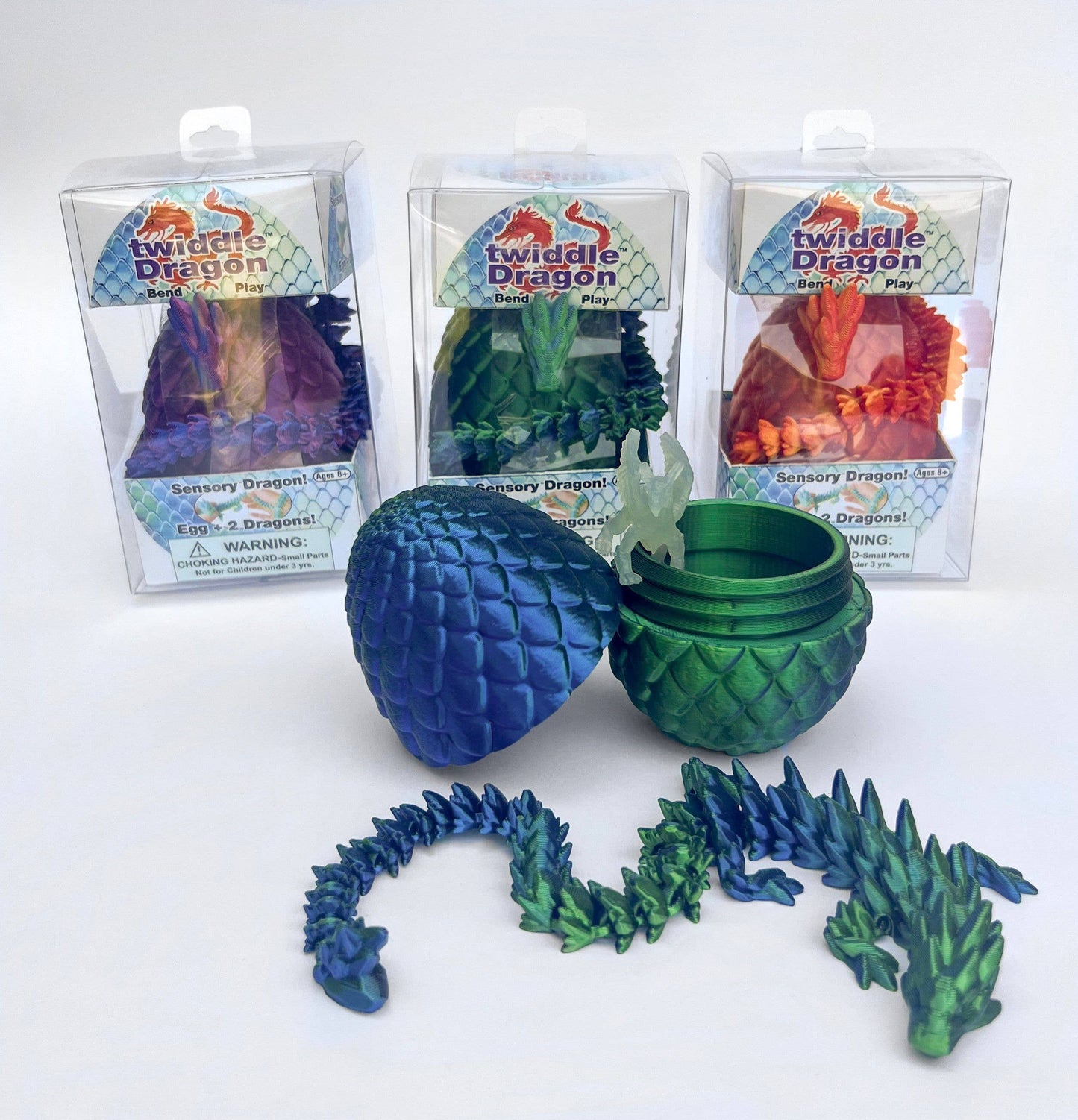 Zorbitz Twiddle Dragon Egg Assortment
