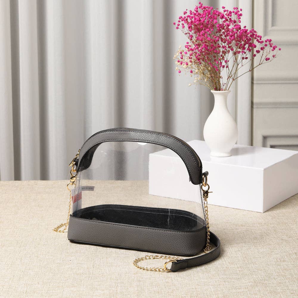 Sienna Dome Clear Handbag