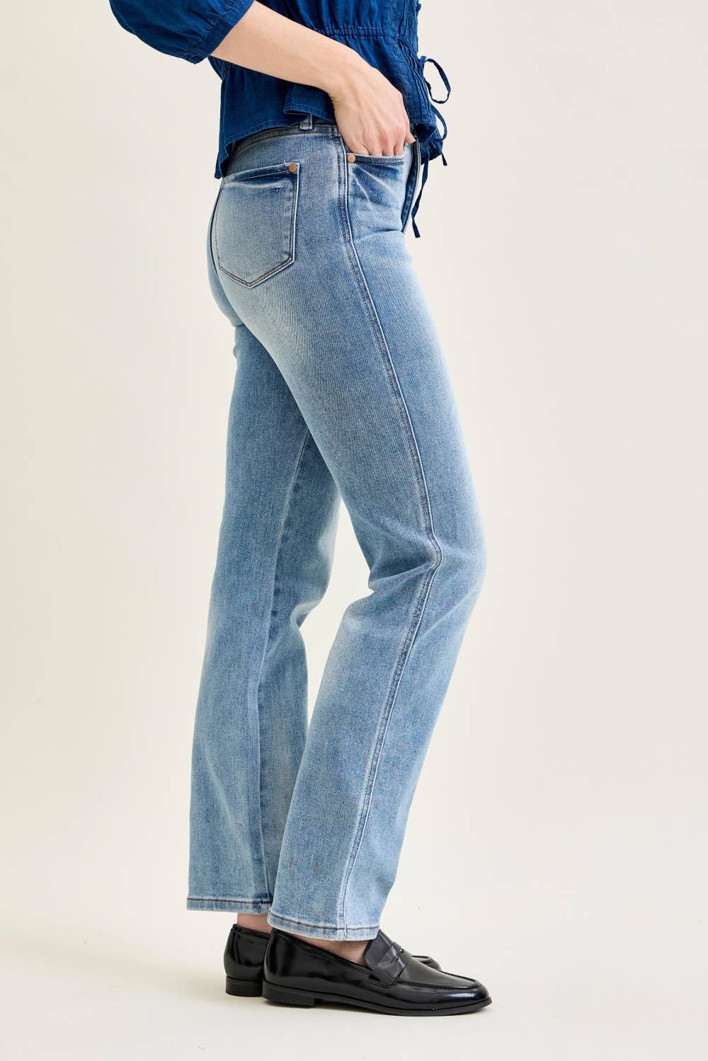 Judy Blue High Waist Straight Jeans