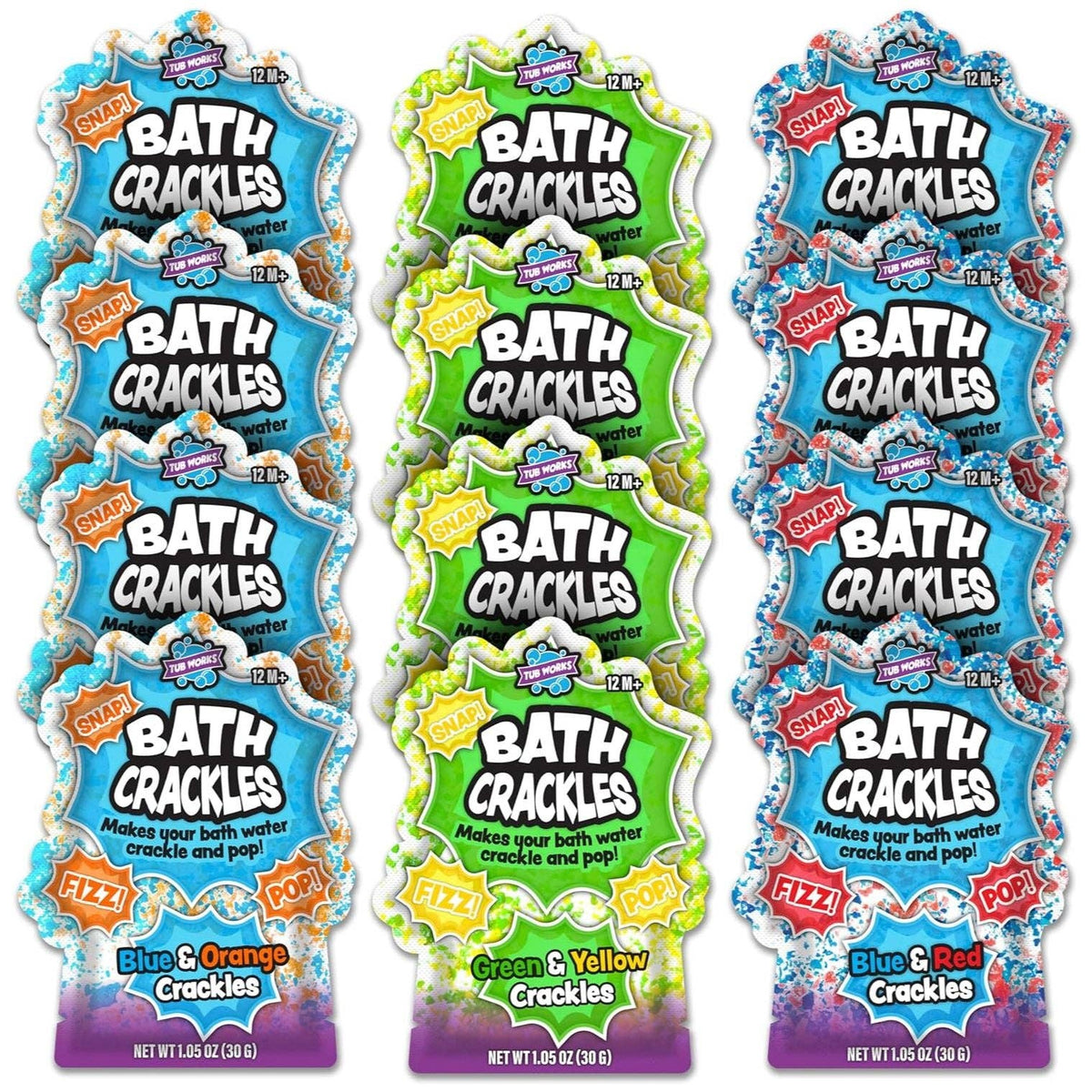 Tub Works® Bath Crackles Bath Toy - Options Available