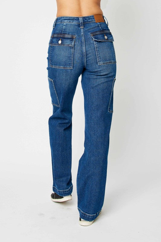 Judy Blue High Waisted Cargo Wide