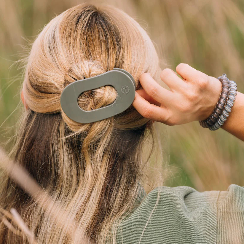 Sage It Ain't So Flat Round Hair Clip Hair Clips