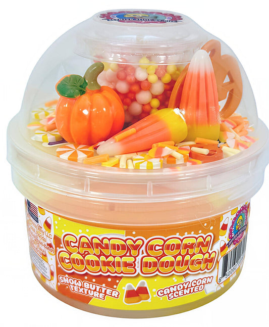 Candy Corn Cookie Dough Slime