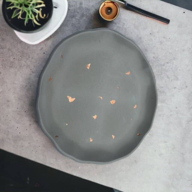 Medium Concrete Tray| Centerpiece Tray| Concrete Home Décor