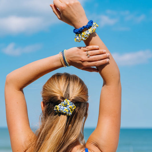 Limoncello Silk Scrunchies