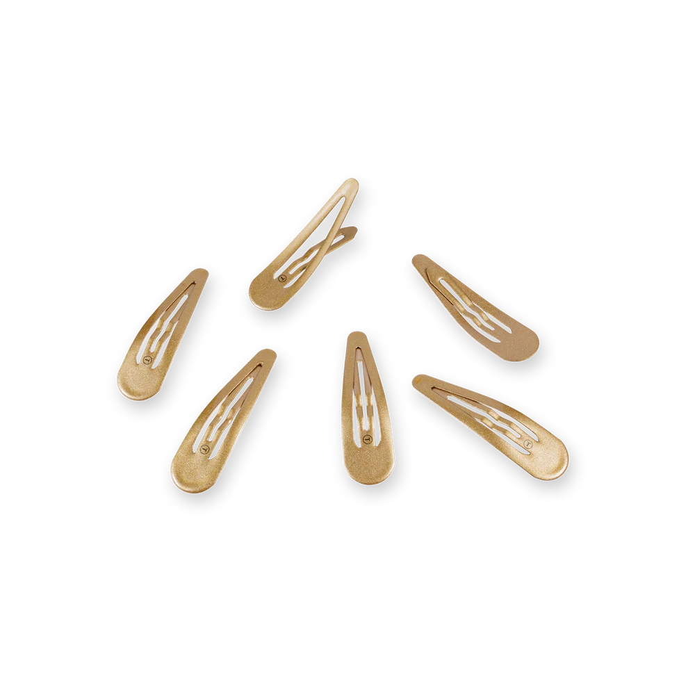 Gold Snap Clip (6Ct)