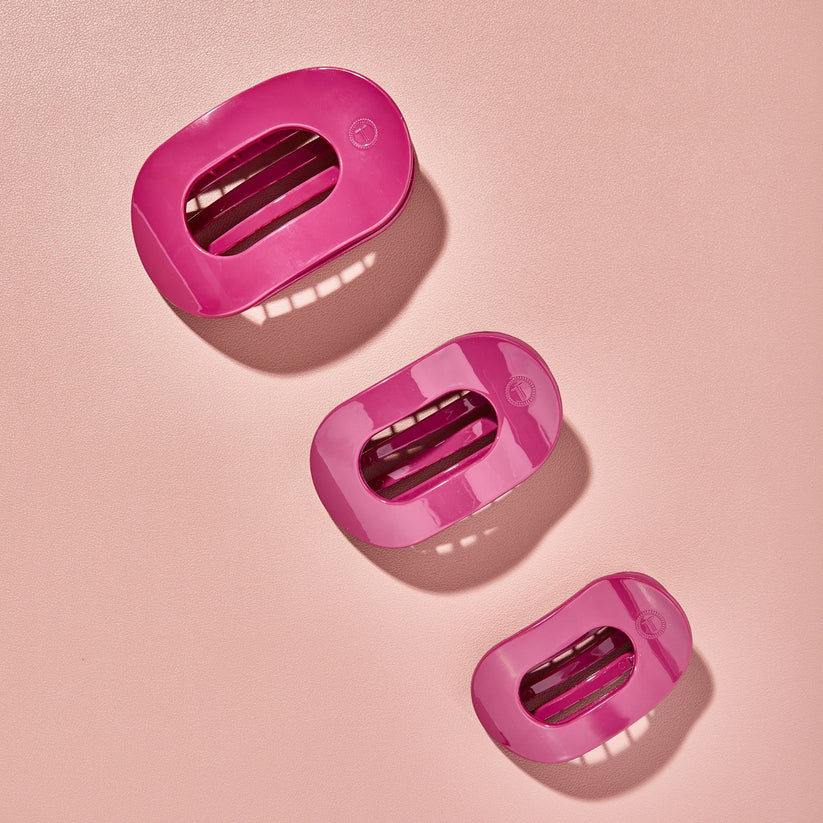 Wild Side Flat Round Hair Clip