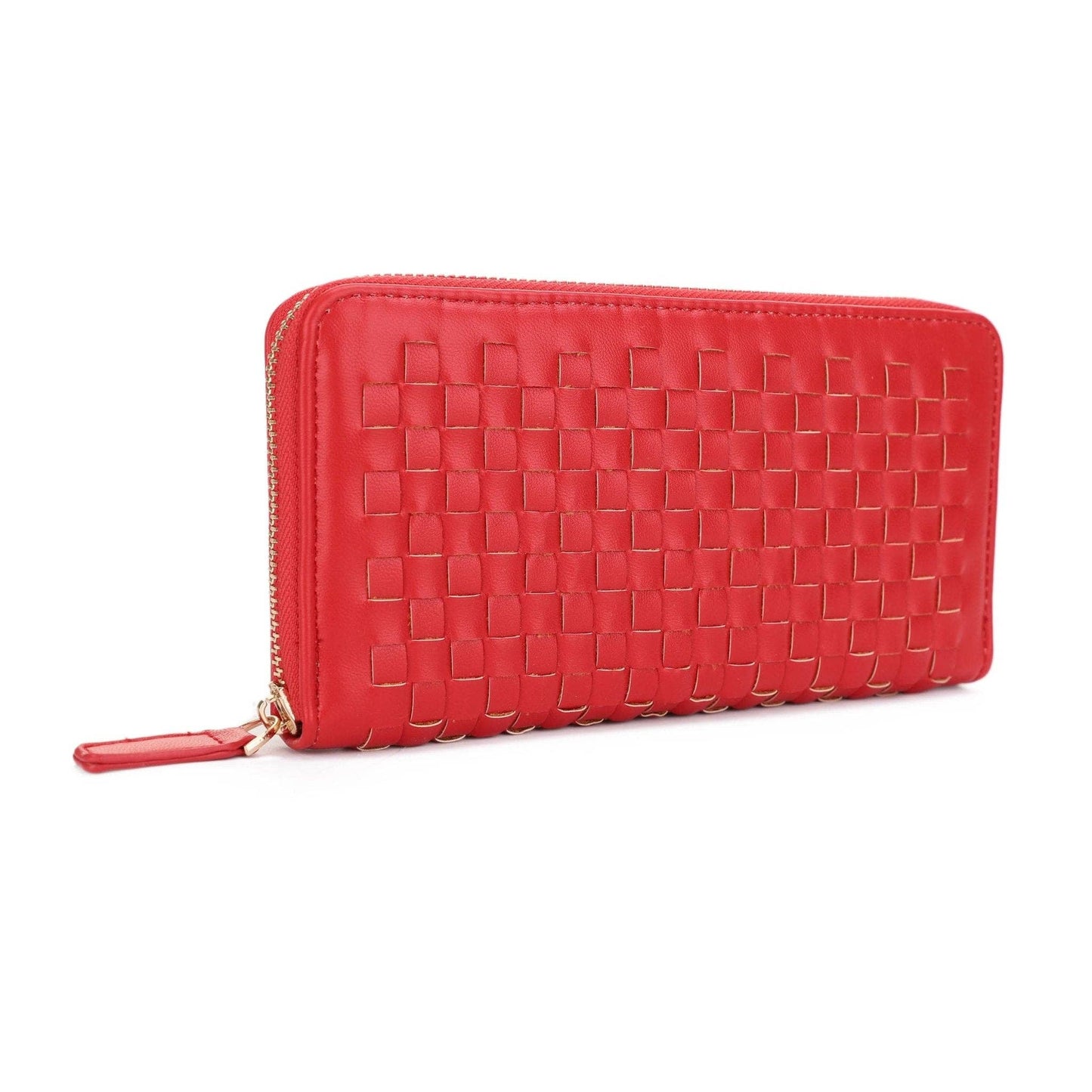Woven Zip Wallet