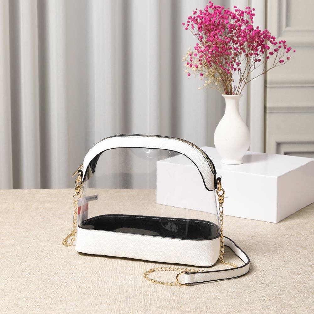 Sienna Dome Clear Handbag
