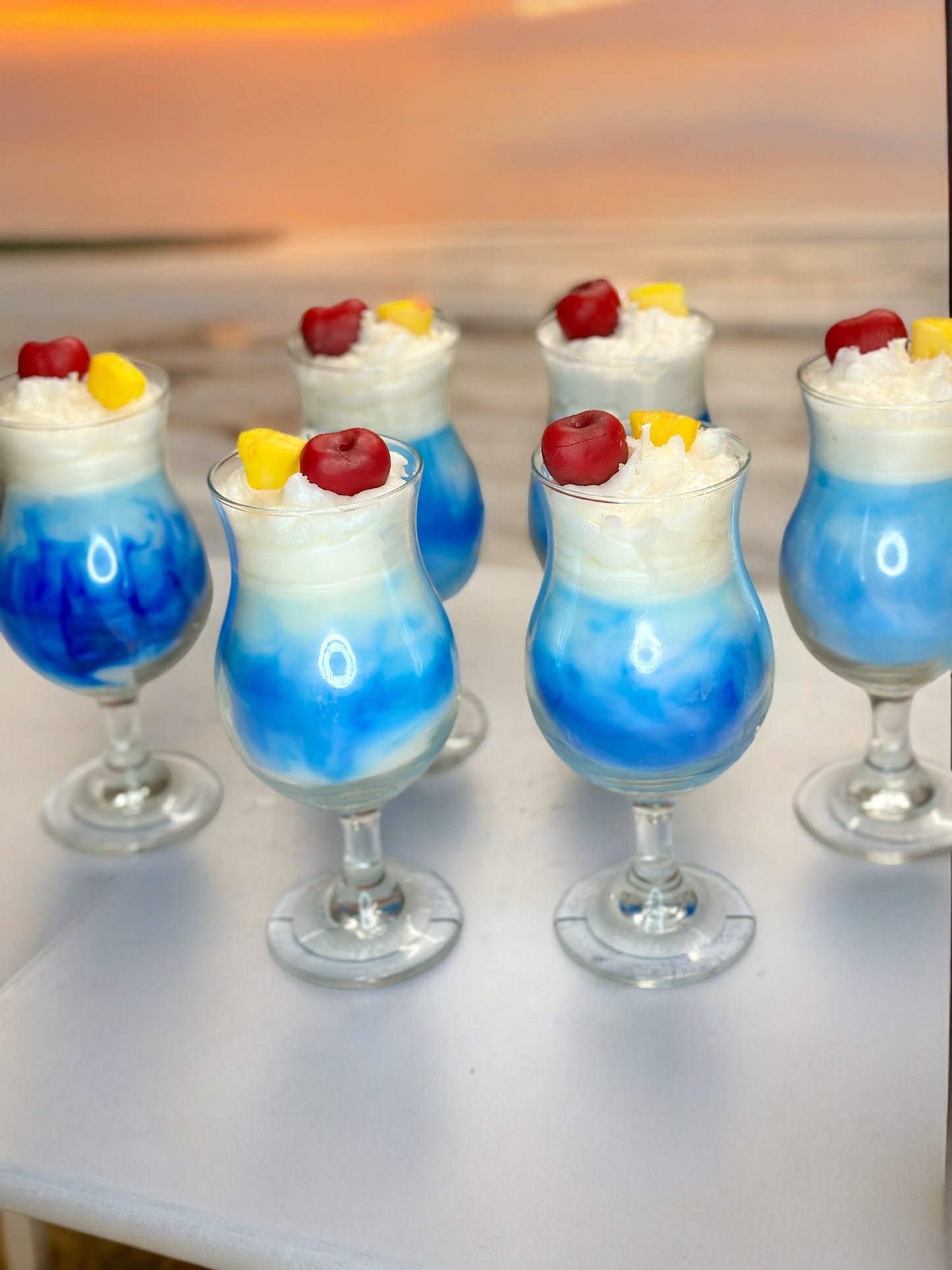 Blue Hawaiian Mixed Drink Candle