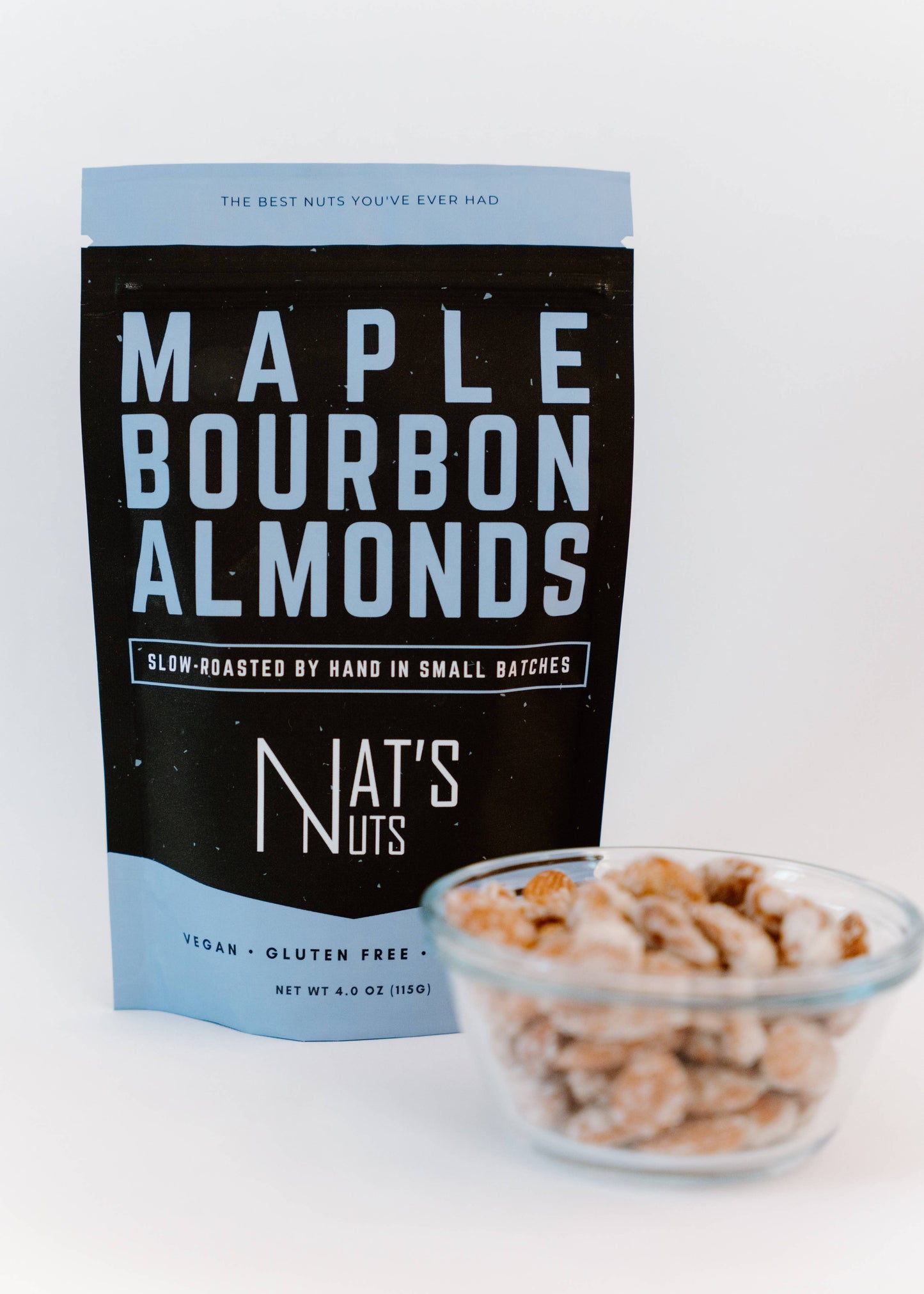 Maple Bourbon Almonds | Gourmet Roasted Nuts