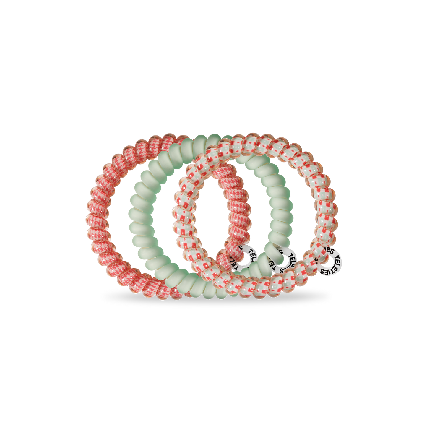 Spiral Hair Coil | Small | Calming Coral