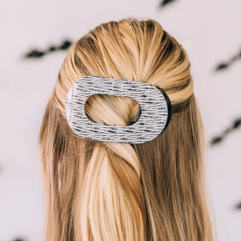 Mummy Knows Best Flat Round Hair Clip