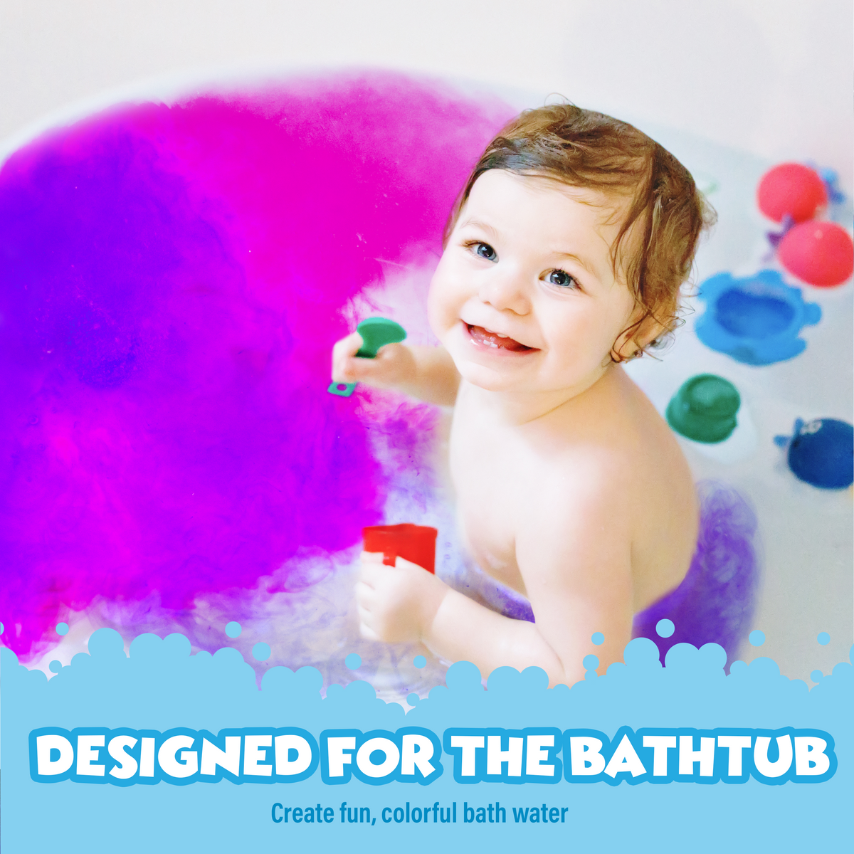 Tub Works® Bath Color Fizzies™ | 150 Count