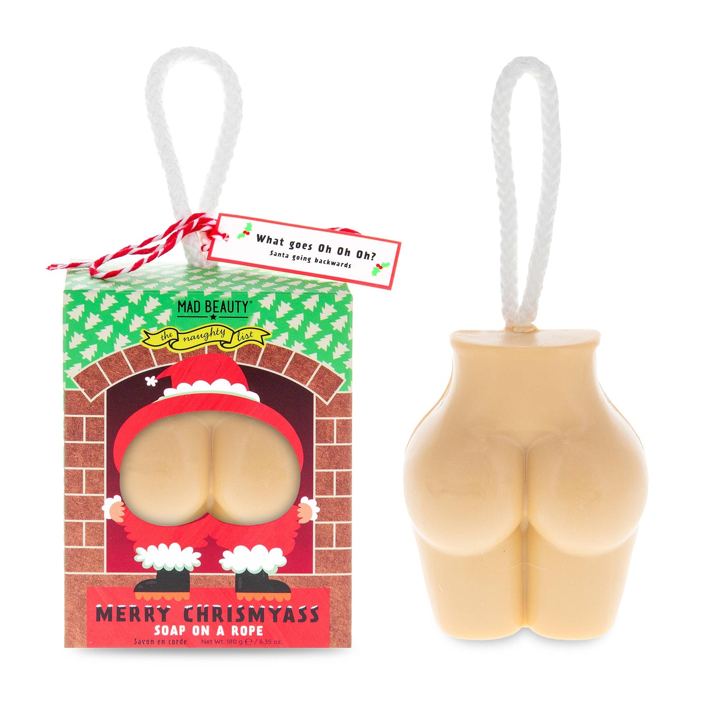 Mad Beauty  Naughty List Merry Chrismass - Soap on a Rope