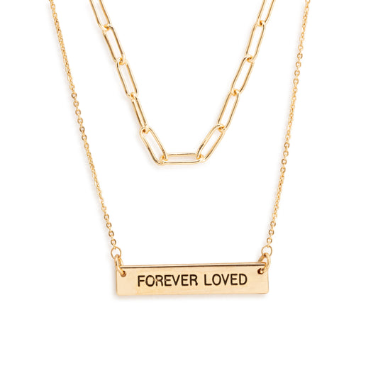 Loving Memories Necklace - Gold